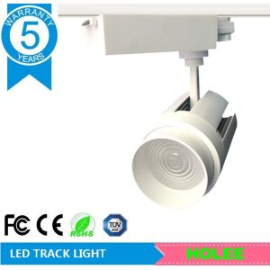 15W 4000K adjustable focal cree led track light 4 phase 5 years guarantee with