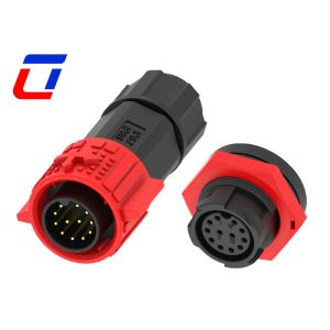 China 12 Pin M19 Male Female Waterproof Connectors Wire To Board Connector For Robots on sale