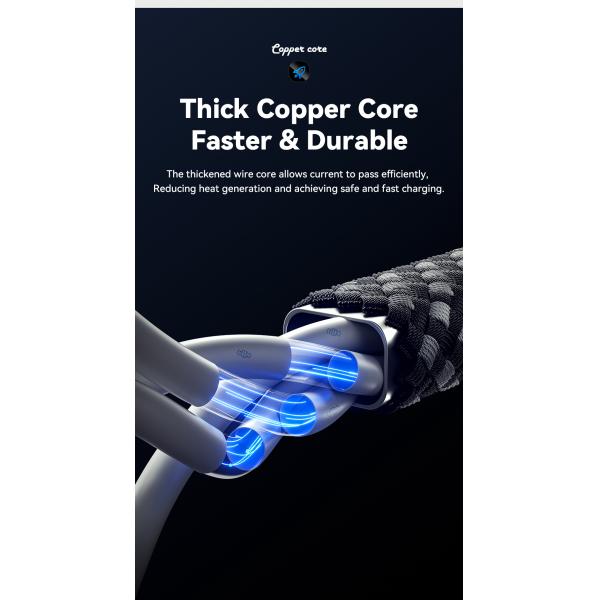 PD 29W C To L Magnetic Absorption Charging Cable IP USB Cable ES-X56 Series