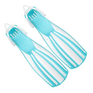 Adjustable Anti Slip Scuba Diving Flipper Highly Responsive With Rubber Strap