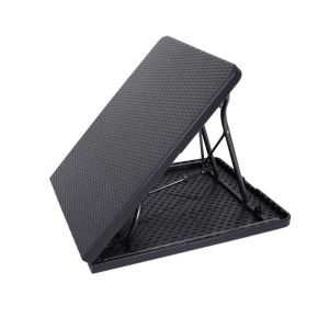 Plastic Table Folding Style Imitated Rattan Lightweight Portable Camping Picnic