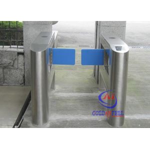 Wholesale Long lifespan Swing Barrier Gate , remote control Speed Gate Systems with IR indicating system from china suppliers