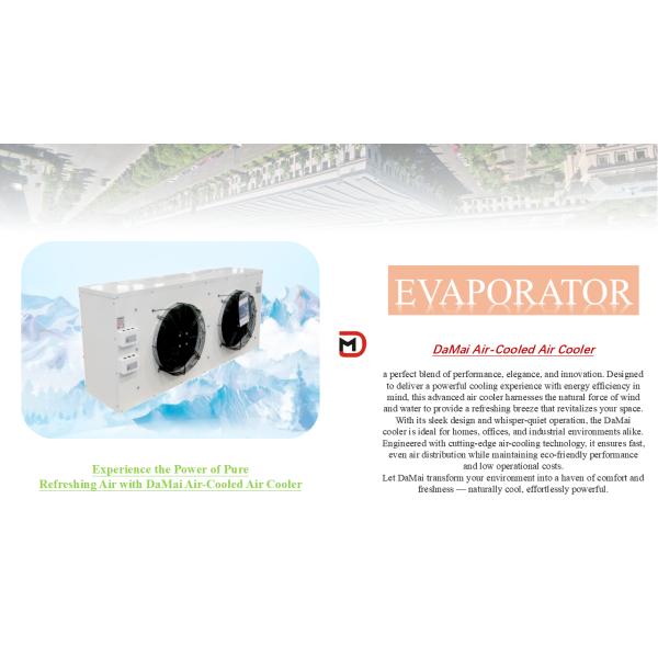 Slotted Fin Cold Room Evaporators The Optimal Solution for Air Cooling