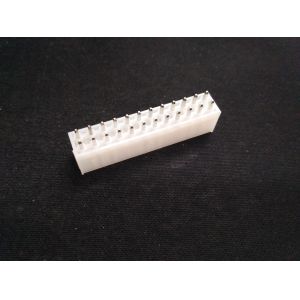 Double Row Wafer Connector PCB Borad In Connector 9A AC / DC With PA66 Material