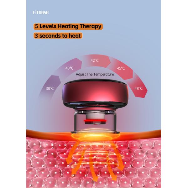 Type-C Electric Stimulator for Cupping Fitdash Pulsating Vibrating Cupping Machine