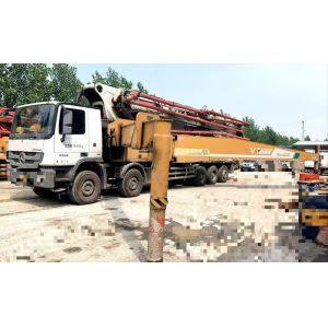 Hydraulic Process 2015 XCMG Concrete Pump Truck Green Tech for Zero-Emission