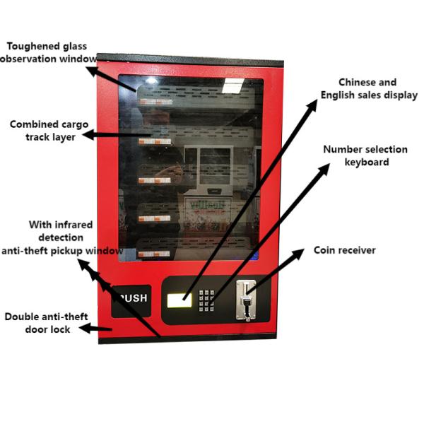 20W High Tech Full Automatic Vending Machines For Retail Items