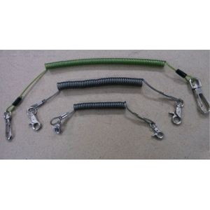 Wholesale Different coil lanyard length suitable for different tools security using heavy duty leash from china suppliers