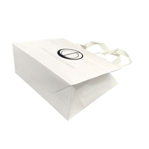 Collapsible Personalized Favor Bags Handling Printing Grosgrain Handle