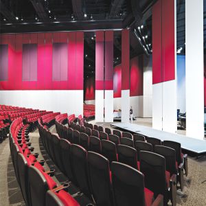 Wholesale Auditorium Interior Wooden Folding Partition Walls with Aluminum Frame from china suppliers