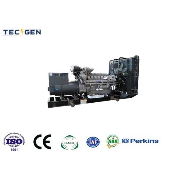 Heavy Duty Perkins Genset 1800kW Perkins Diesel Generator With 12 Cylinder Diesel Engine