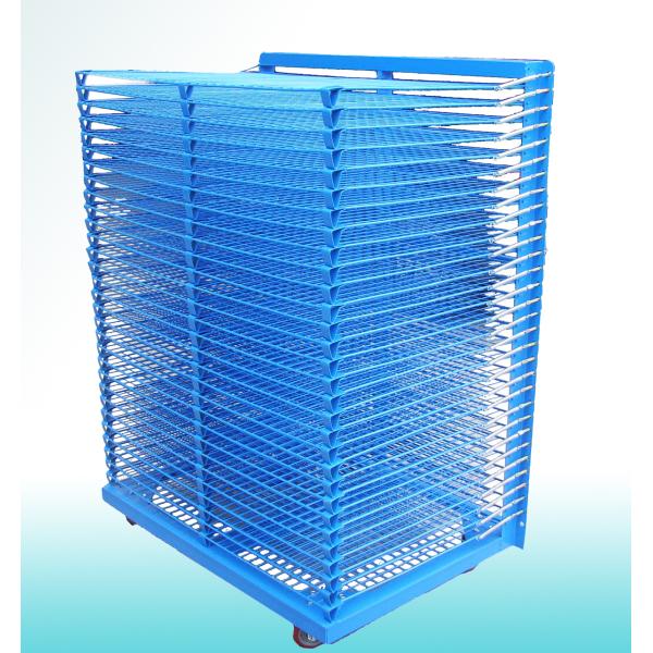Screen coating rack