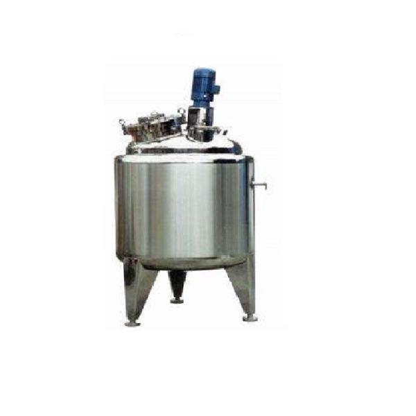 Vacuum Static Mixer Reactor Double Jacketed 500 Liter With Bottom Valve