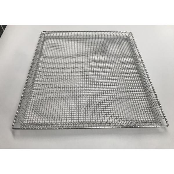 Quality Customizable Stainless Steel Wire Mesh Tray Bread Cooling Pans rustproof for sale