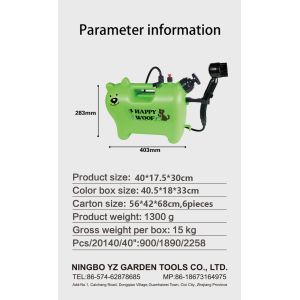 Large capacity portable pet bath