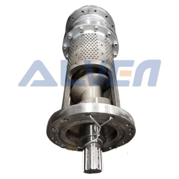 High Hardness HRC58-62 Nitrided Squeezer Screw Barrel with Ra0.4 Roughness and