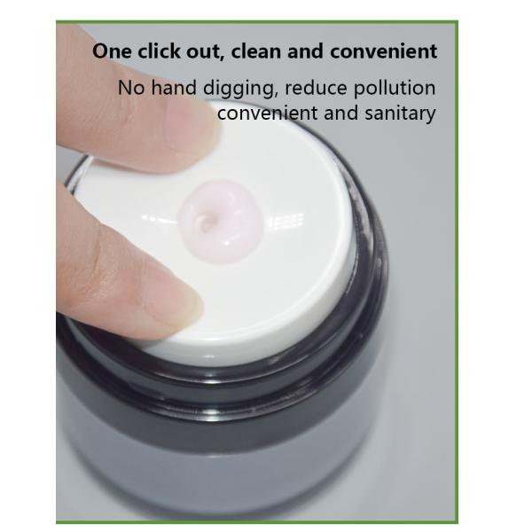 15g/30g Customized Color And Customized Logo BB CC Cream Jar Acrylic Airless Jar With Mirror uKC47