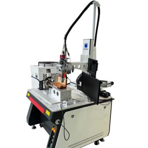 QCW Three Axis Fiber Laser Welding Machine For Metal Galvanized Sheet And