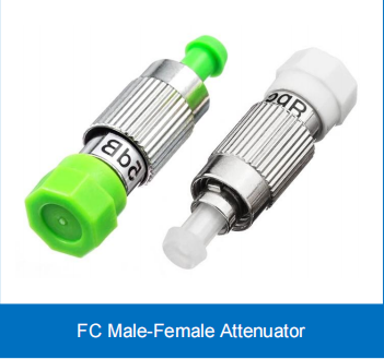 FC Male-Female Attenuator APC/UPC Low RL SM/MM