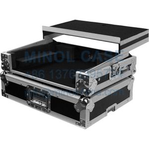 Denon MC6000 Controllers Pro DJ Flight Case With Gliding Platform