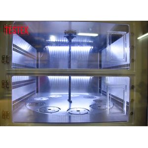 Stainless Steel Chamber Fabric Testing Equipment Touch Panel Water Vapour
