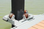 Floating Dock Pile Guide / Dock Pile Guide Floating Pontoon Dock