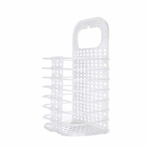 Sonsill Odorless Plastic Foldable Laundry Basket , Multiscene Wall Hanging