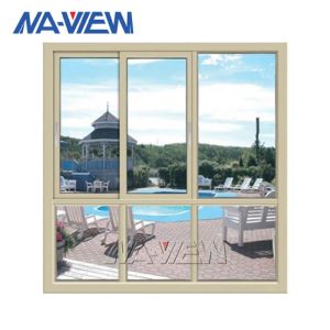 Horizontal Aluminium Sliding Windows anodizing Sliding Patio Windows
