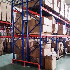 Adjusted Boltless 4 Tier Beam Shelf SGS Z Beam Shelving Anti Corrosion