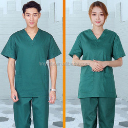 OEM Service Hospital Scrub Suit Comfortable Breathable Customized