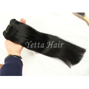 China Elegant  Straight Remy Hair Weave , Real Virgin Brazilian Hair No Foul Odor on sale