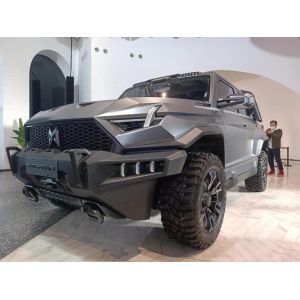 Large Ev Car AtDongfeng Mengshi M-Hero 917 EV Production Started 1000 HP 505 Km