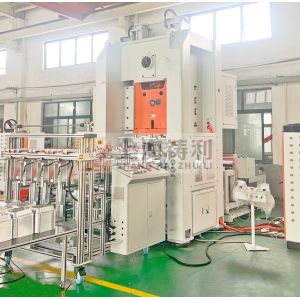 Automatic 24KW Foil Container Production Line ZL-T80 Disposable Aluminium Foil