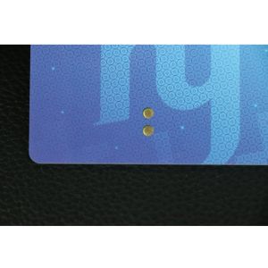 80mah Wireless Charging Contactless RFID Card 7816 Interface 1.54 Inch