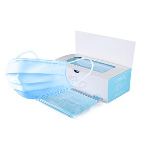 Anti Bacterial Disposable Face Mask Three Layer Virus Protection Mask