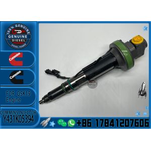 Real Fuel Injector Assembly Y431K05394 For Cummins Engine QSK19 Series