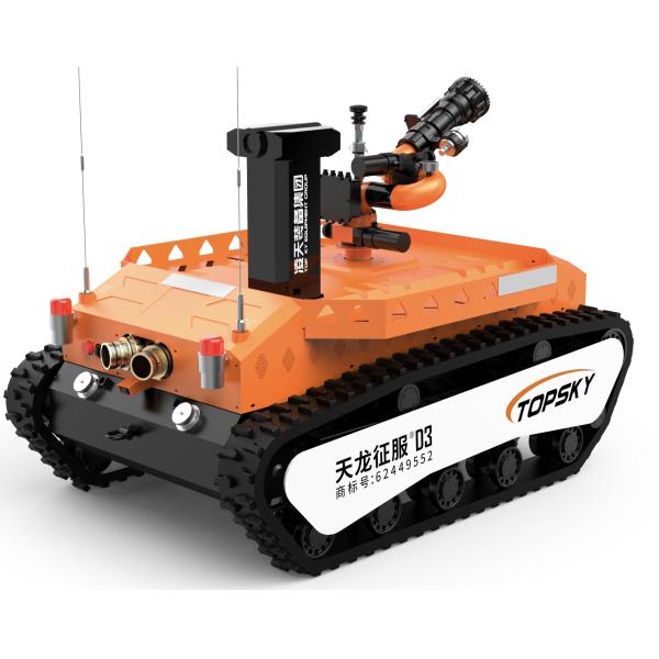 High Power RXR-MC80BD Firefighting And Scouting Robot Medium Sized Explosion