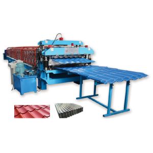 Wholesale Double Decking Panel Machine, Steel Structure Ribbed Panel Machine from china suppliers