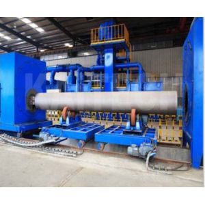 Wholesale Roller Conveyor Pipe Sandblasting Equipment For Petrochemical Engineering from china suppliers