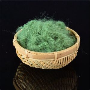 Polyester Staple Fiber Filling Material Non Woven Fabric Spinning