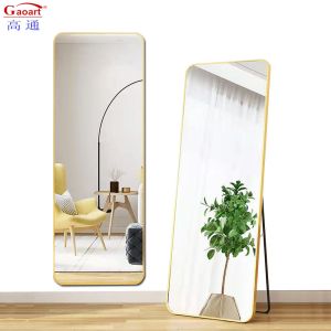 Craft Art Room Glass Mirror Dance Floor for Full Body Standing in Genuine Home