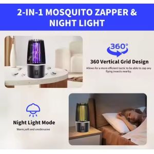 JZ USB Powered Rechargeable Household Electric Mosquito Repellent Smart Pest