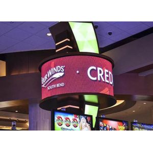 P2.5 P3 P4 Flexible LED Display , Indoor Foldable Video Wall Creative Installati