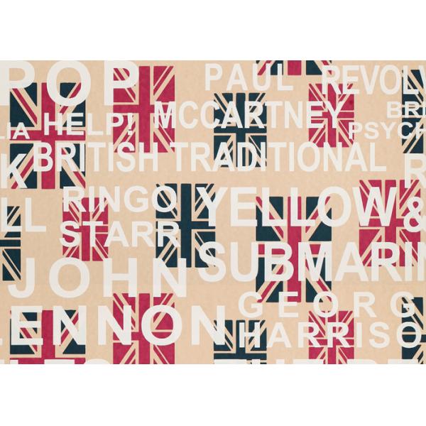 Modern Lounge Wallpaper / Modern Self Adhesive Wallpaper With 3D Rotary Printing