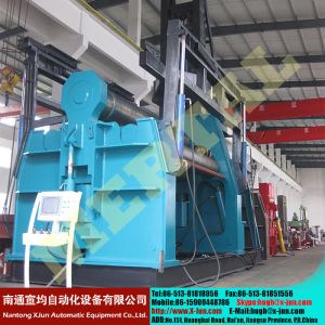 CNC machine MCLW12XNC-60*3000 large hydraulic plate bending/rolling machine