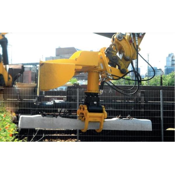 High Performance Hydraulic Trencher Rail Attachments High Construction