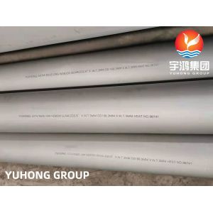 China ASTM B535 UNS N08330 Nickel Alloy Steel Welded Round Tube For Boiler on sale