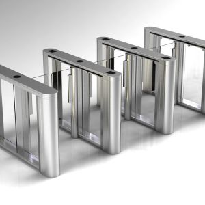 Access Control Swing Turnstile Gate