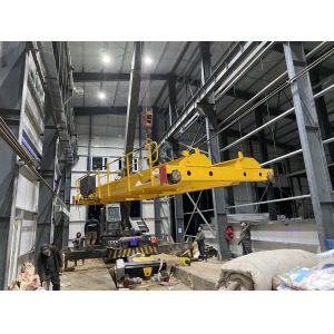 Cabin Control Double Beam Girder Overhead Crane Electric Hoist Trolley For