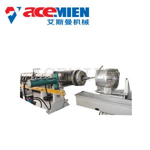 Single Screw Plastic Granulator Machine PLC Electronic Control System